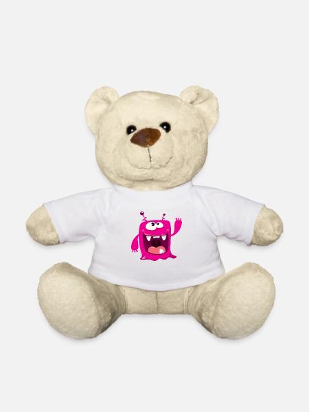 Monstaa Originaals Monster #5 - Teddy - Weiß