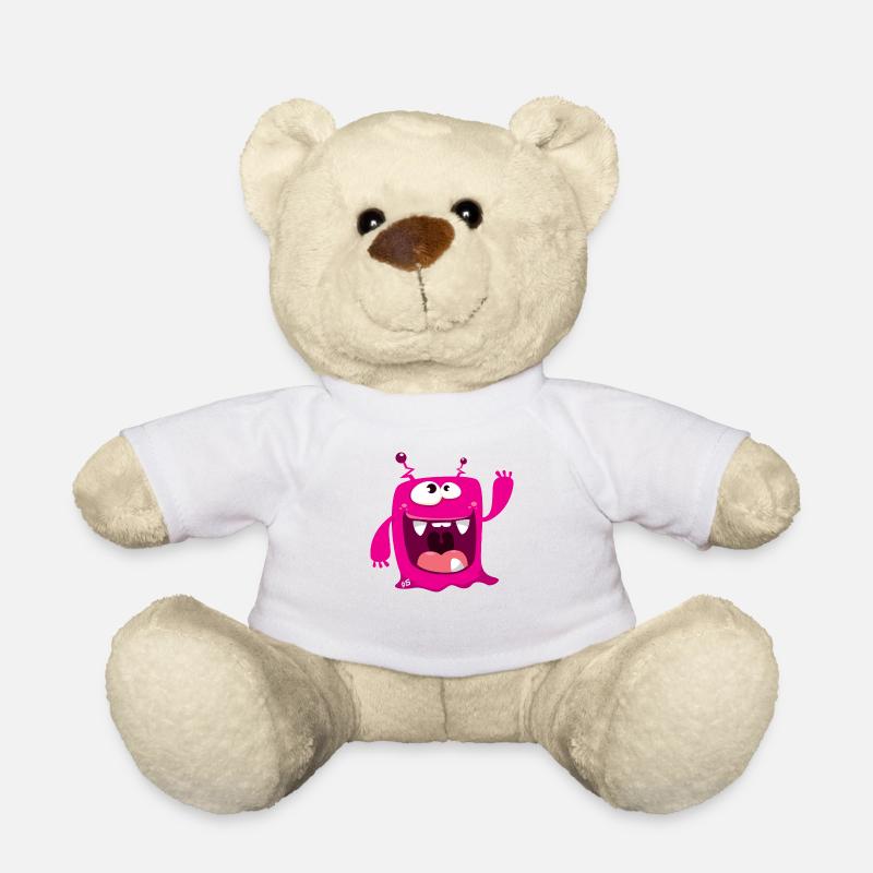 Monstaa Originaals Monster #5 - Teddy - Weiß