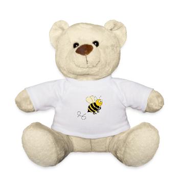 abeille - Nounours - blanc - Devant