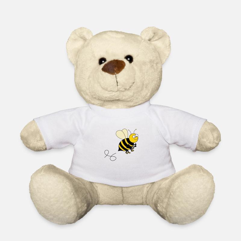 Biene - Teddy - Weiß