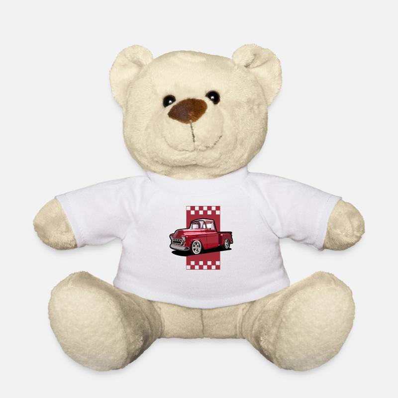 Camionnette - Nounours - blanc