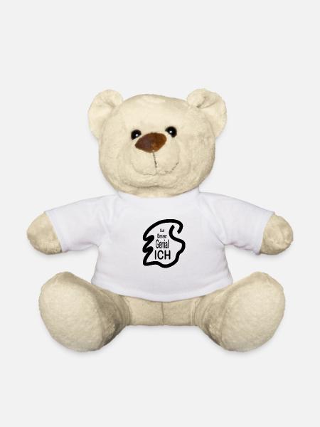 Gut, Besser, Genial, ICH - Teddy - Weiß