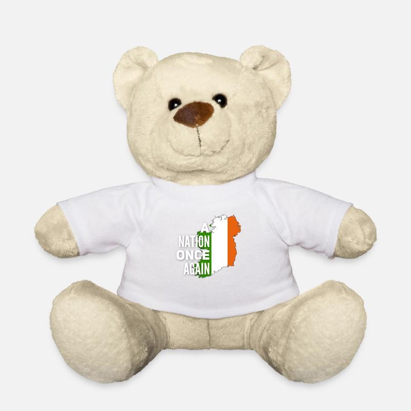 Ireland - Teddy Bear - white