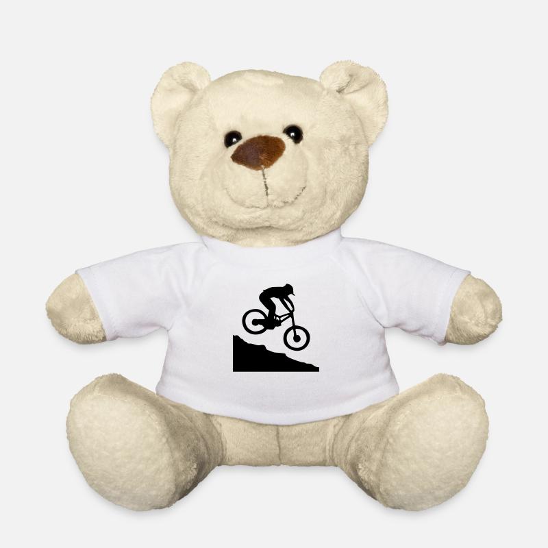 Downhill biking - Teddy - Weiß