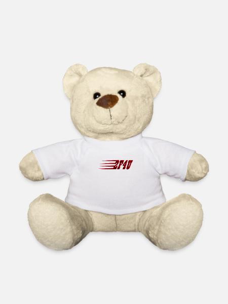 2F4U - Trop vite pour vous - Nounours - blanc