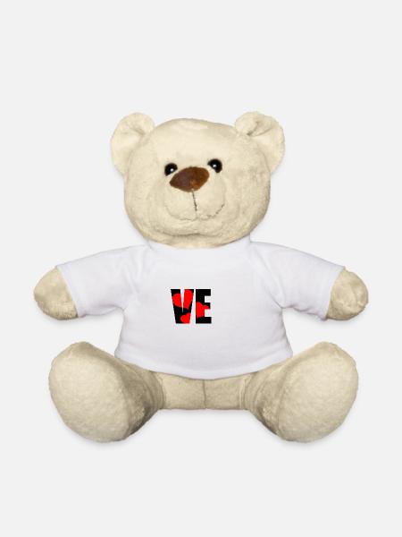 Dear couples - Teddy Bear - white