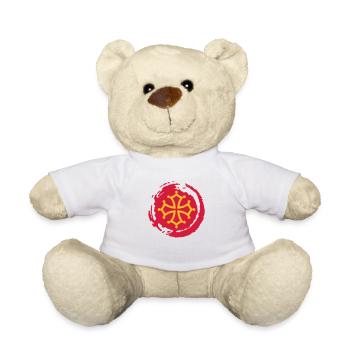croix occitane 02 - Nounours - blanc - Devant