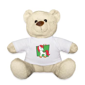 unicorn - Teddy Bear - white - Front