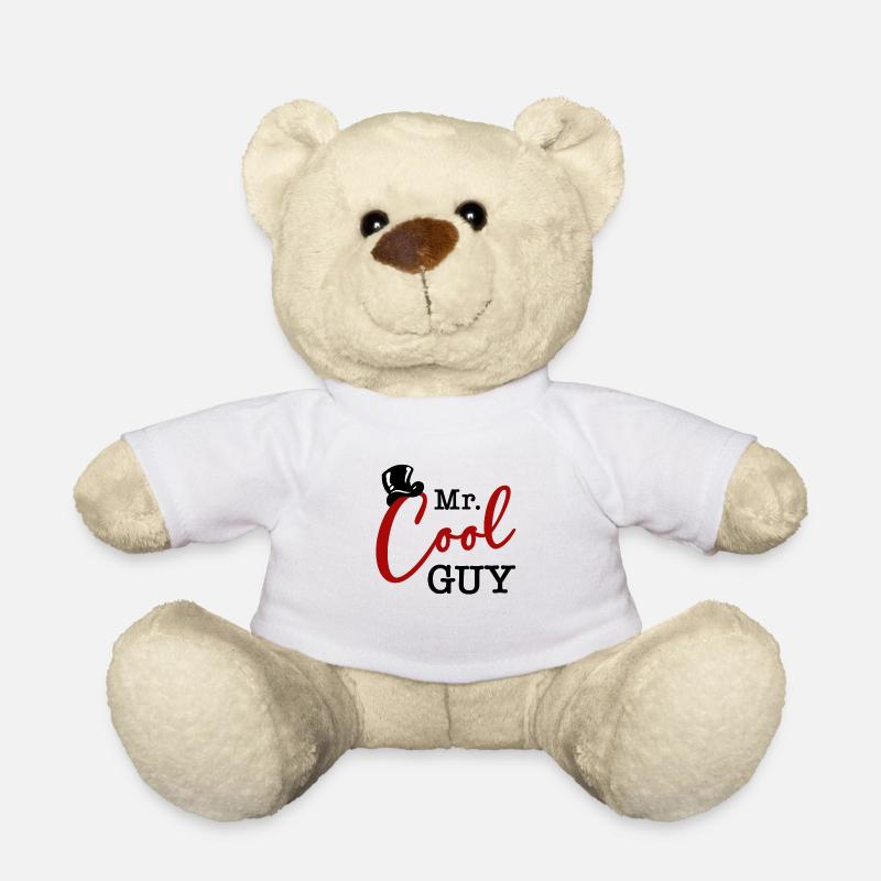 Mr. Cool Guy - Teddy - Weiß