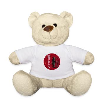 Japanische Kunst - Teddy - Weiß - Vorne