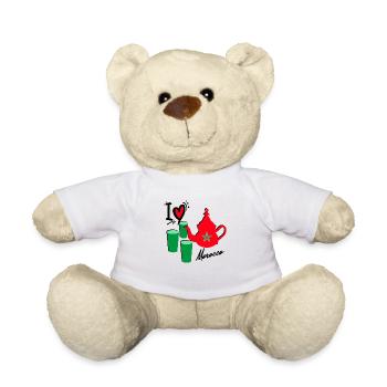 das Marokko - Teddy - Weiß - Vorne