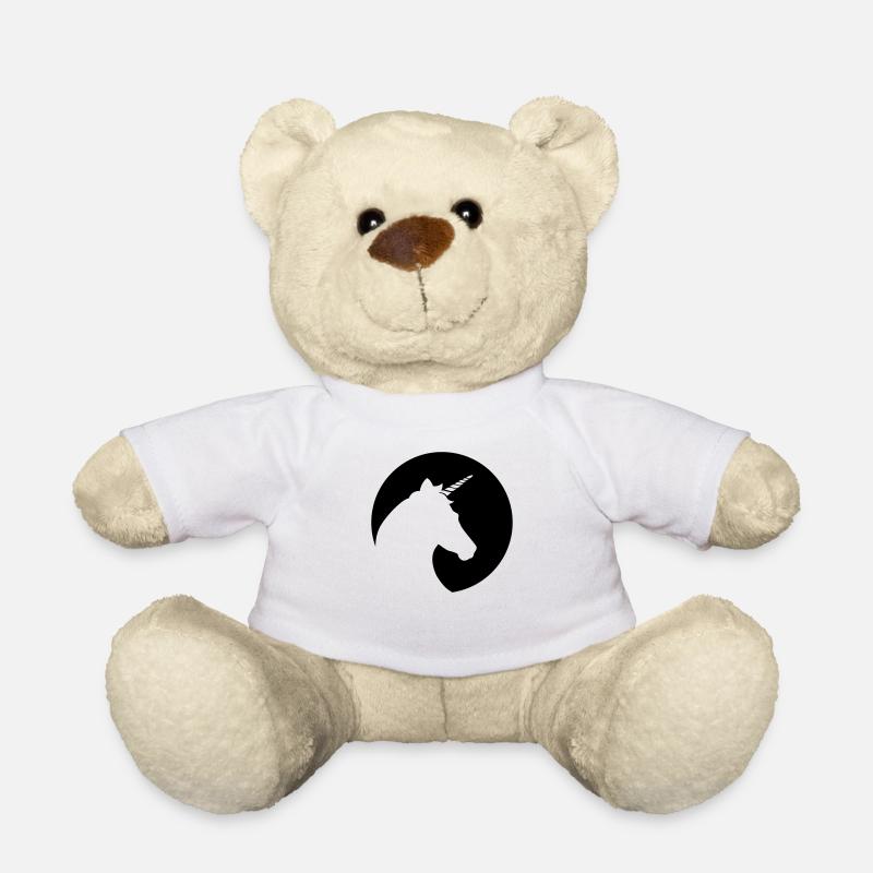 Einhorn - Teddy - Weiß
