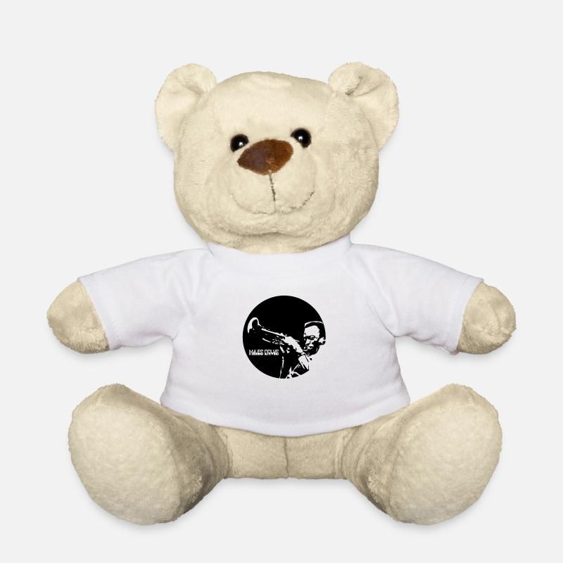 Miles Davis - Nounours - blanc