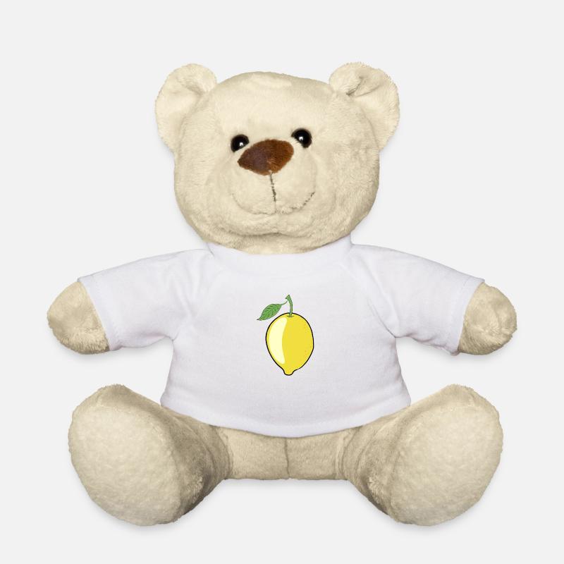 Zitrone Limone Frucht vom Zitronenbaum - Teddy - Weiß