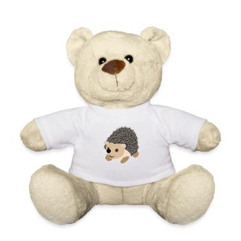 Süßer Igel - Teddy - Weiß - Vorne
