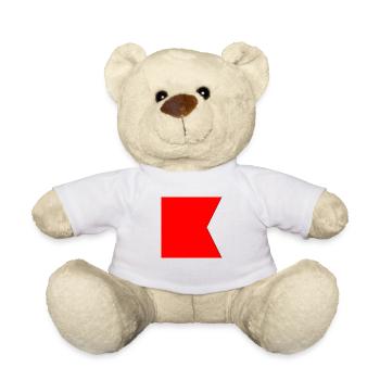 well done - Teddy Bear - white - Front