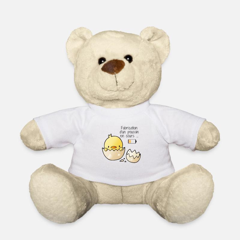 Mama T-Shirt Küken machen - Teddy - Weiß