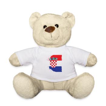 Croatie Croate Hrvatska Croatie Croates Croates Croates - Nounours - blanc - Devant