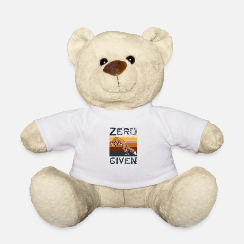 Zero "fox" Given - Teddy Bear - white