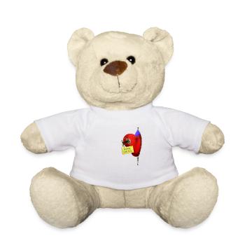 L'amour gratuitement - Nounours - blanc - Devant