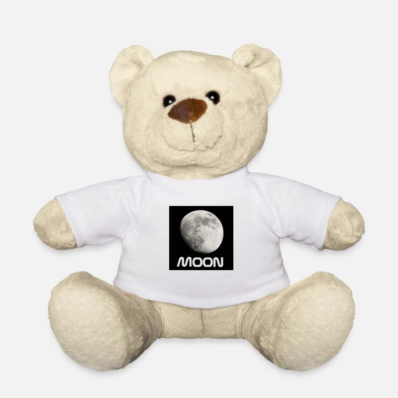 Moon moon - Teddy Bear - white