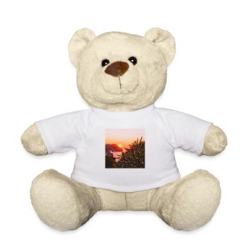 Ibiza sunset - Teddy Bear - white - Front