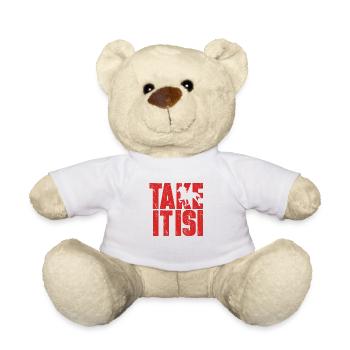 Isländer Islandpferd Reiten Geschenkidee Reiten - Teddy - Weiß - Vorne