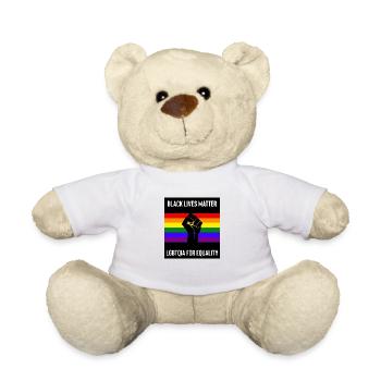 Black Lives Matter - Nounours - blanc - Devant