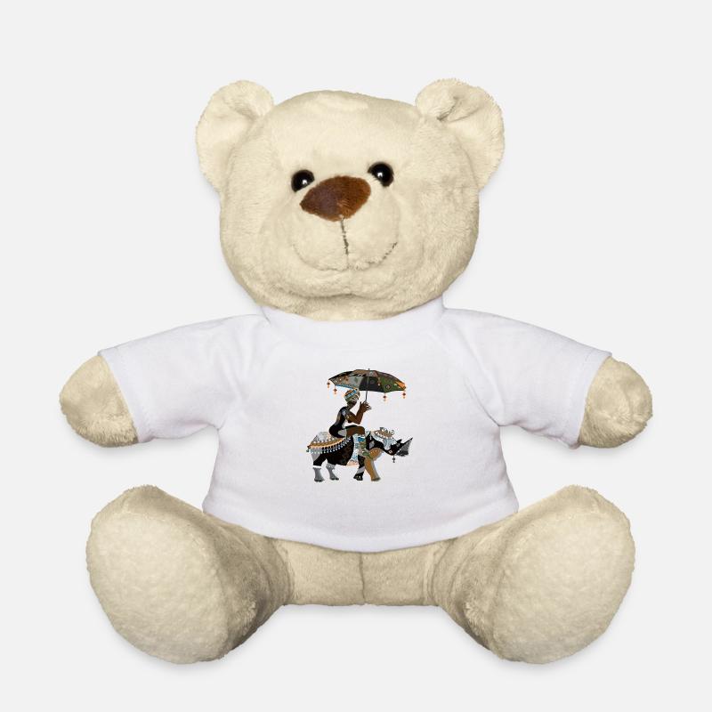 Afrika - Teddy - Weiß