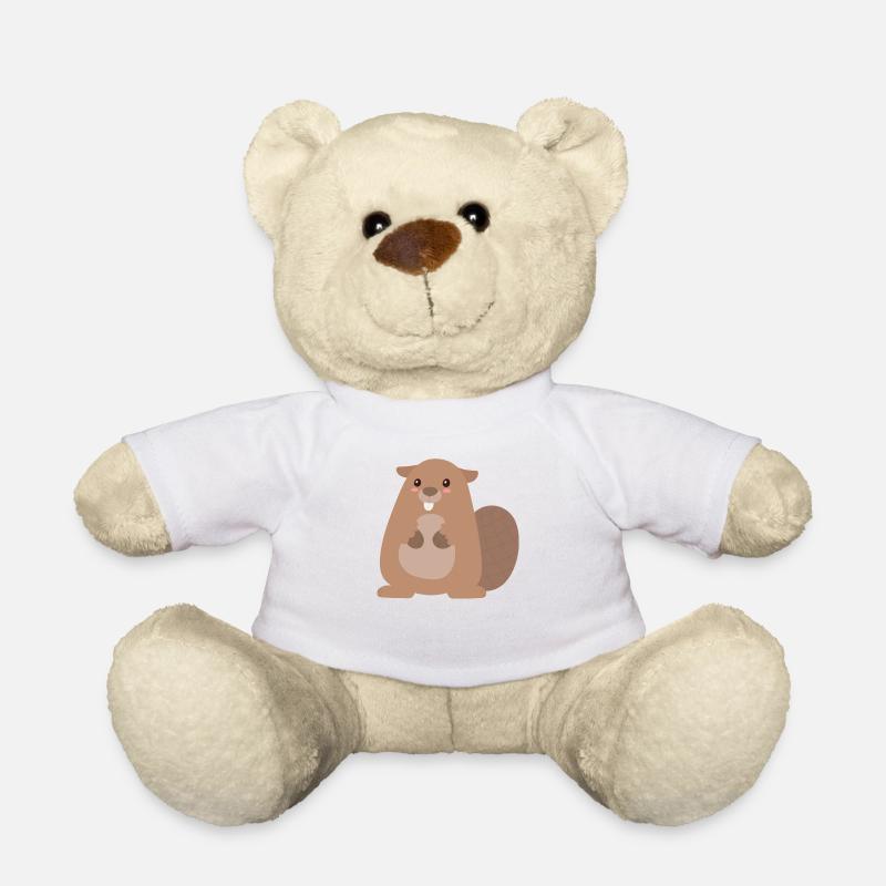 Biber - Teddy - Weiß