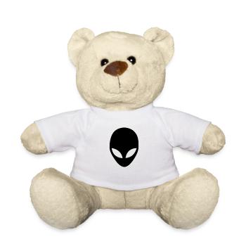 alien - Nounours - blanc - Devant