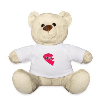 Dream Team Herz - Nounours - blanc - Devant