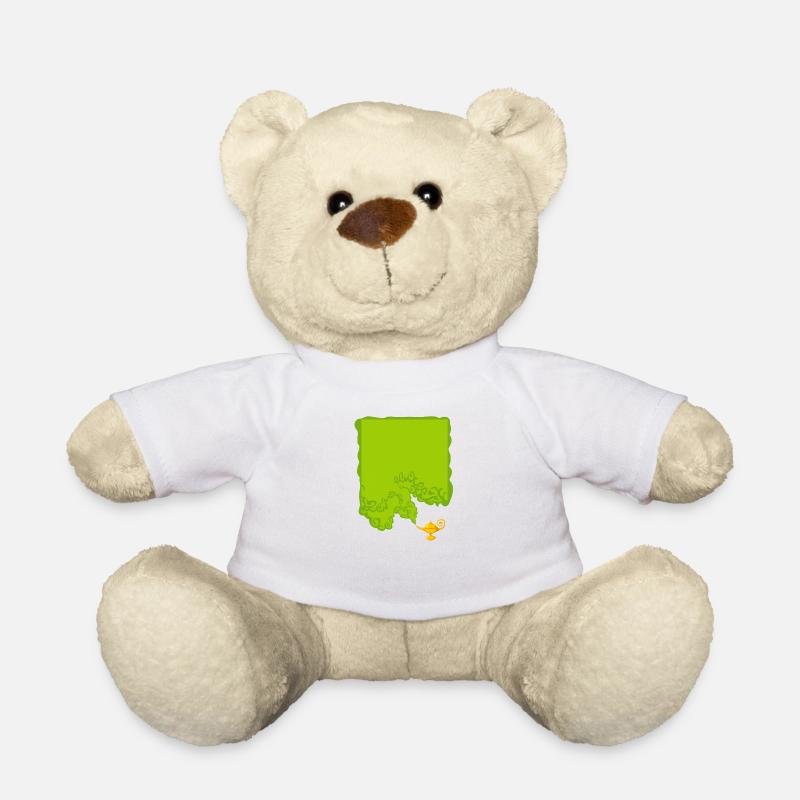 Magic lamp - Teddy Bear - white