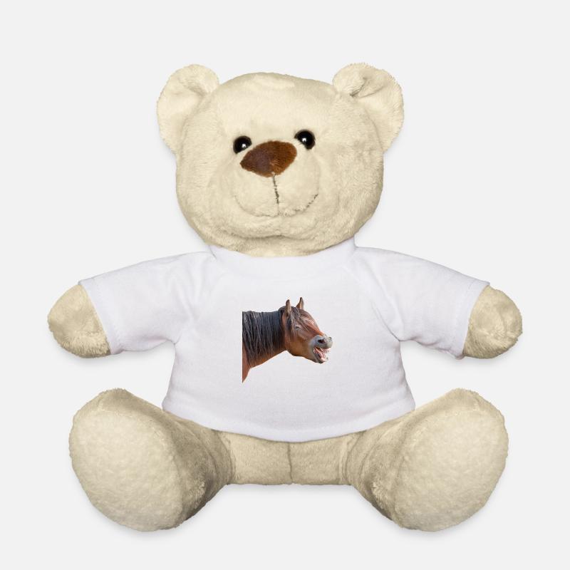 Laughter - Teddy Bear - white