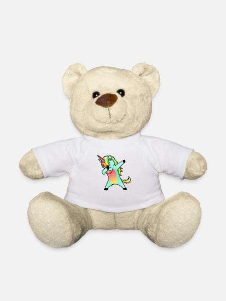 cooles Einhorn - Teddy - Weiß