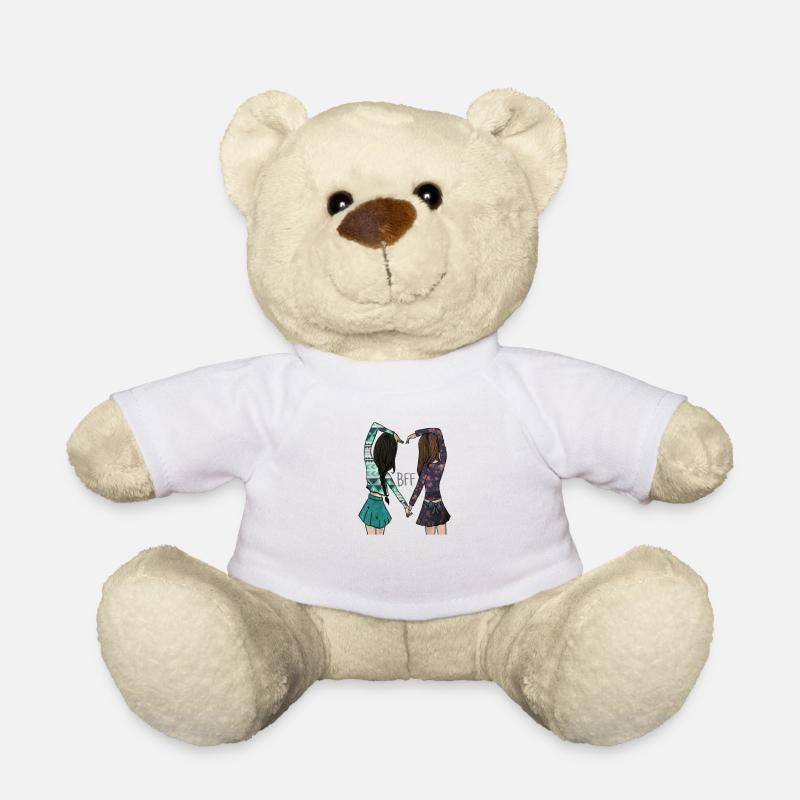Mädchen - Teddy - Weiß