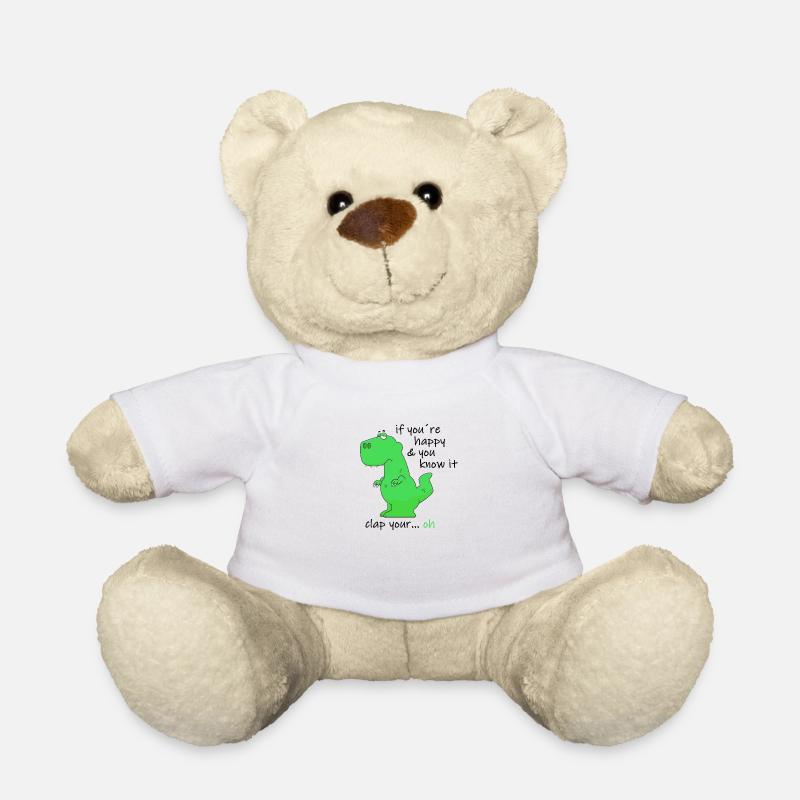 if you´re happy & you know it clap your... oh - Teddy - Weiß