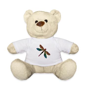 Libellule - Nounours - blanc - Devant