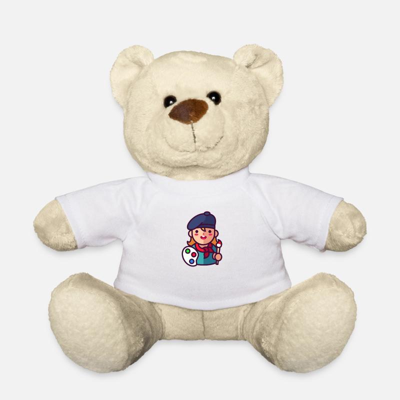 Künstlerin - Teddy - Weiß