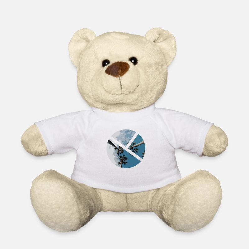 Palme - Teddy - Weiß
