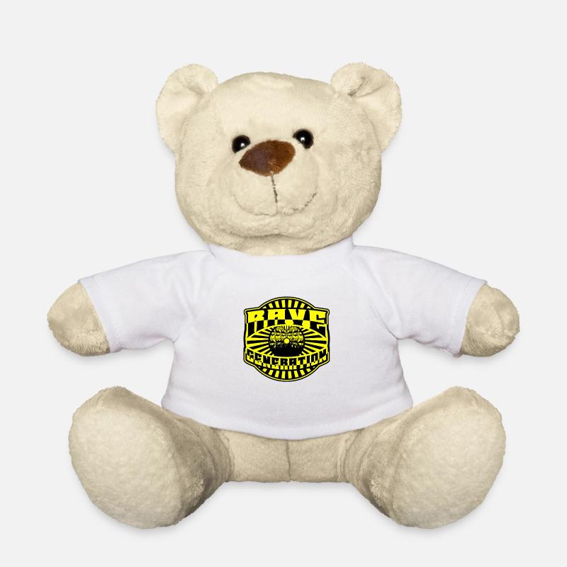 Rave Generation - Teddy Bear - white