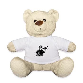 Pouvoir des filles - Nounours - blanc - Devant