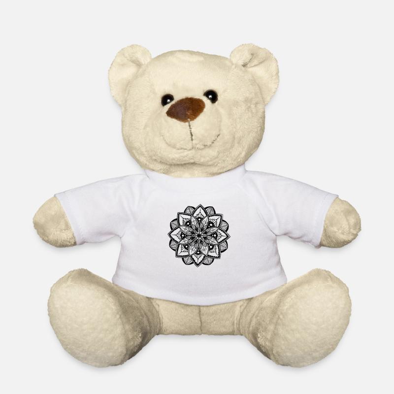 Mandala - Teddy - Weiß