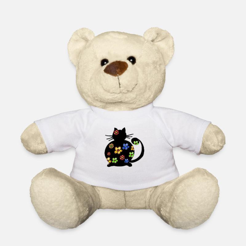 Katze - Teddy - Weiß