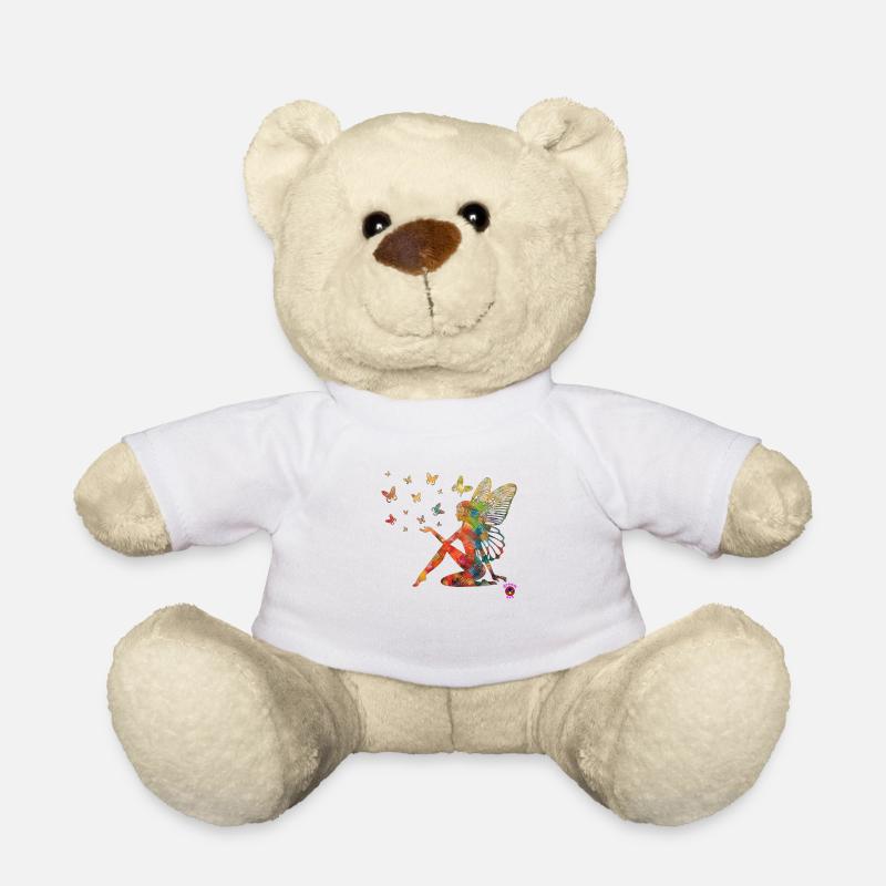 Fée 10 - energy art - Nounours - blanc