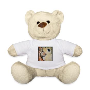 Salomon et le papillon bleu - Nounours - blanc - Devant