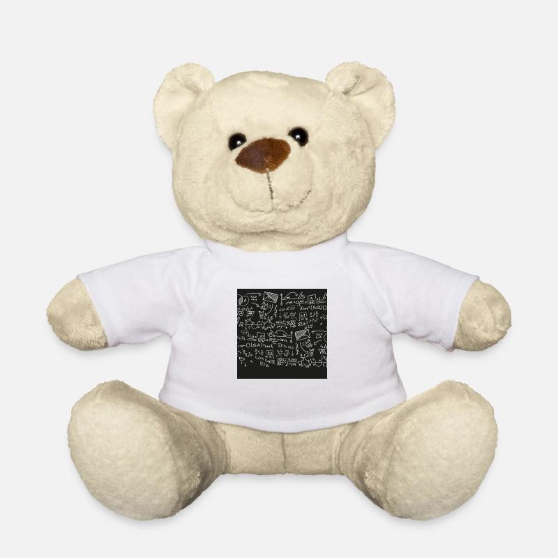 Mathe - Teddy - Weiß