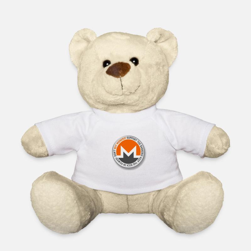 Monero - Teddy Bear - white
