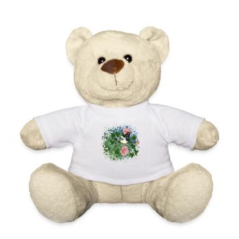 Bunte Vogel - Teddy - Weiß - Vorne