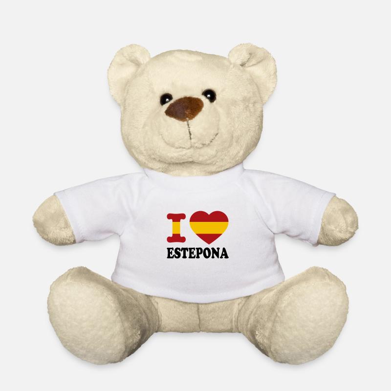 Ich liebe Estepona - Teddy - Weiß